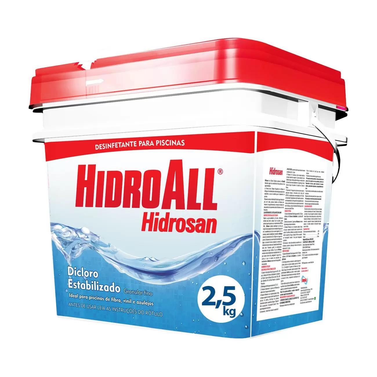 Cloro Estabilizado Hidrosan Plus 2,5 kgs